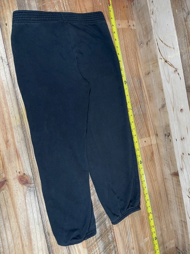 Pantalones deportivos Circo para niños pequeños (6/7) negros lisos algodón elástico pantalones para tirar para niños Foto 4 de 4