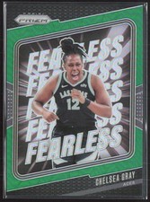 2024 Panini Prizm WNBA #9 Chelsea Gray Fearless Prizms Green Las Vegas Aces (A2)