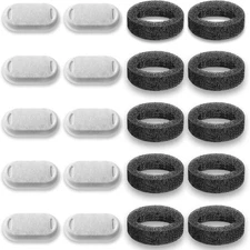 10-Pack Filters, Compatible with TOMXCUTE and SOOFPET 108Oz/3.2L Pet Fountain, S