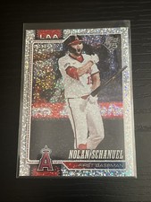 2026 Topps Series 1 Celebration Nolan Schanuel #43 Confetti Los Angeles Angels