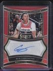 2024 Panini Select Signatures Red Bub Carrington /99 Auto Autograph RC Rookie