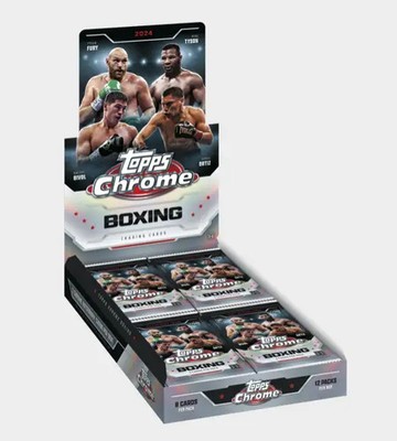 2024 Topps Chrome Boxing Base 1-100 - Pick Your Card