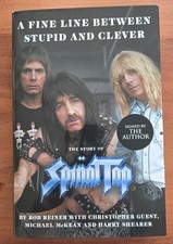 Rob Reiner Hand Signed Book A Fine Line Between Stupid & Clever HC Book NEW UK