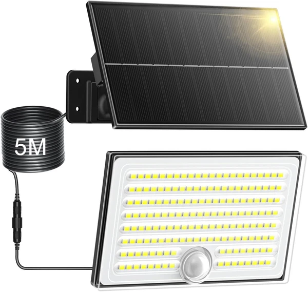 Solarlampen FüR AußEn Mit Bewegungsmelder, IP65 Wasserdichte Solar Strahl-image