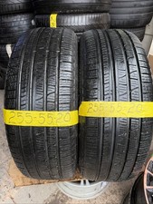 Pirelli Scorpion Verde All Season LR 255 55 R20 110Y M+S 6mm Tread X2 Free P&P