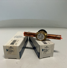 NEW, LOT OF 2, EMERSON, HMI 1TT5, LIQUID/MOISTURE INDICATOR, 5/8  ODF. 1D-2 
