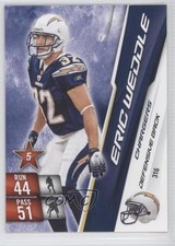 2010 Adrenalyn XL Eric Weddle #316 y0i