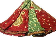 Foulard Dupatta vintage indien