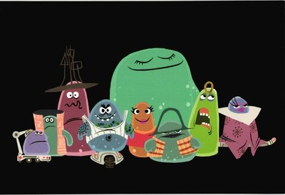 Wall-E Concept Art Postcard Unposted The Art of Pixar