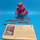 Splinter SOFT HEAD Teenage Mutant Ninja Turtles Near Complete TMNT 1988 Vintage