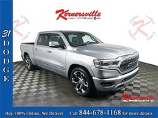 2019 Ram 1500 Limited Silver 4WD V8 5 Seats Automatic Truck 1500 Crew Cab KCDJR