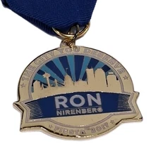 Mayor Ron Nirenberg 2017 Fiesta Medal San Antonio Pinback 