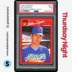 1990 DONRUSS #659 NOLAN RYAN PSA 7