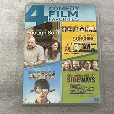 ENOUGH SAID/ LITTLE MISS SUNSHINE/ SIDEWAYS/ THE WAY WAY BACK DVD, 4-Disc Set 