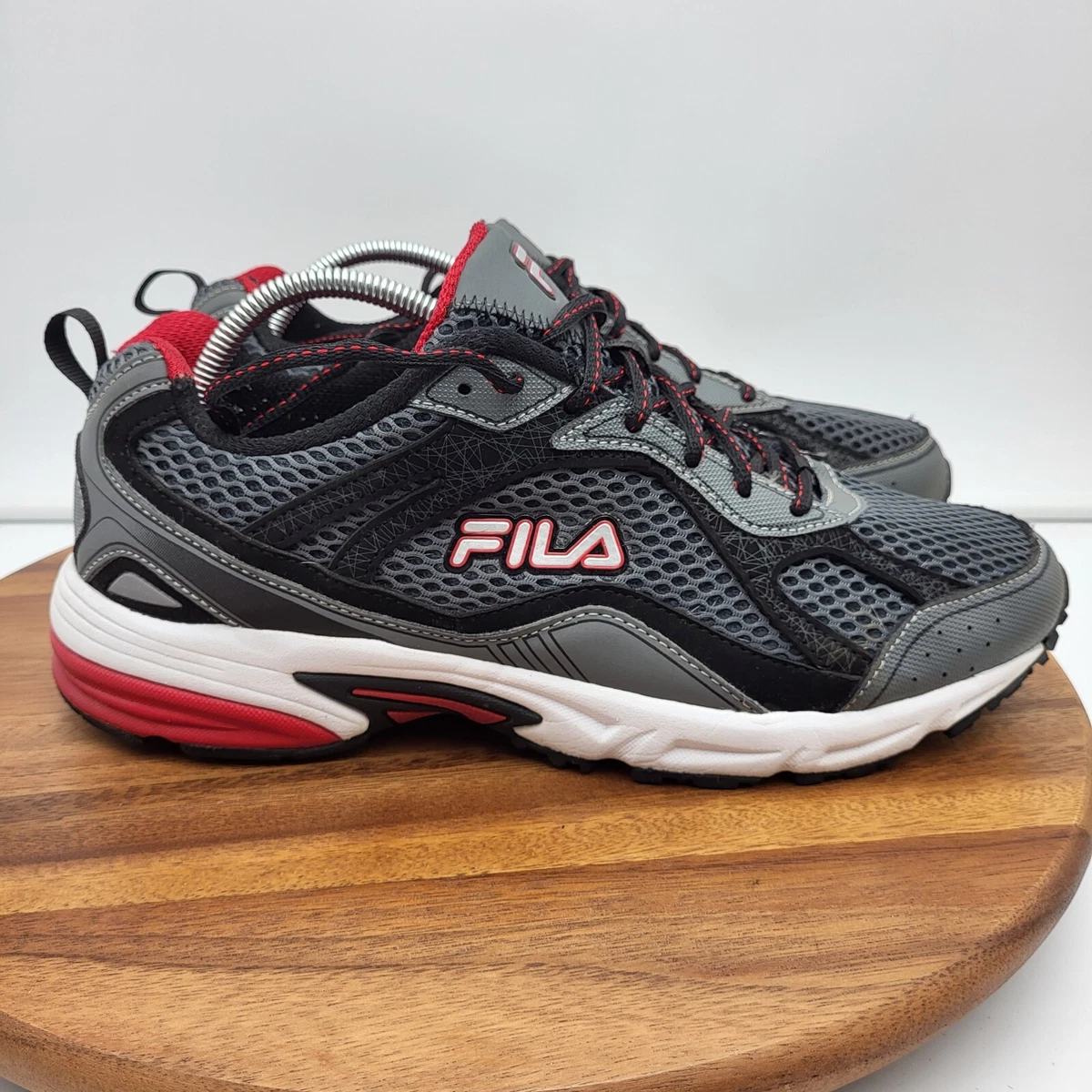 Fila Windshift 15 Running Shoes Mens 10.5 Gray 1HR18055 052 Sneakers Trainers