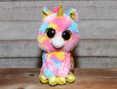 Ty Beanie Boos FANTASIA the Unicorn 2015 885798137882|