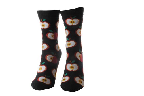 Novelty Socks Funky Fun Food Fruit Socks Gift Colourful Ladies Size 3-8 - Picture 9 of 19