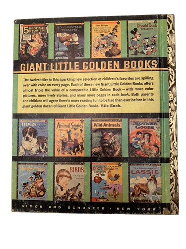 Vintage Fury Takes The Jump Little Golden Book "A" First Edition - Picture 2 of 4