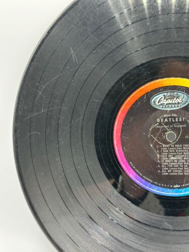 The Beatles Meet the Beatles 1964 Capitol Mono PressT 2047 Hold Your Hand - Picture 15 of 21