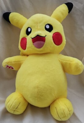 Pokemon Build A Bear 18'' Pikachu Plush Toy (No Sound) READ SEE SAS 