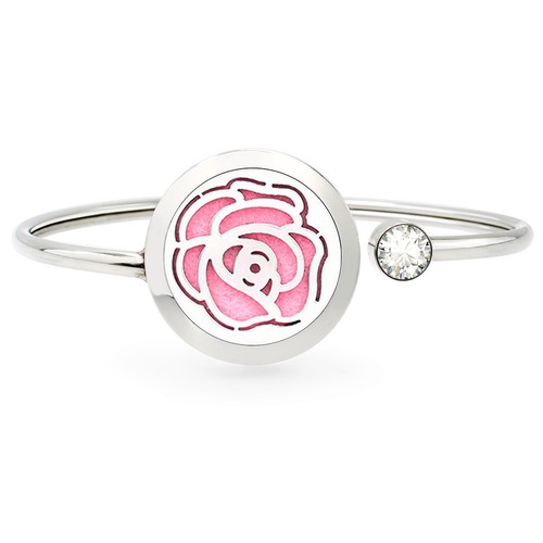 25mm  Rotatable Perfume Bangle Bracelet  Diffuser Essential Aromatherapy Locket - Picture 74 of 209