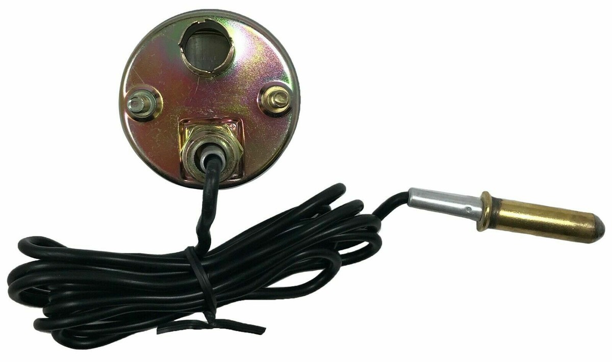 Chrome 2" Mechanical Water Temperature Gauge – 100-220°F With Chrome Bracket