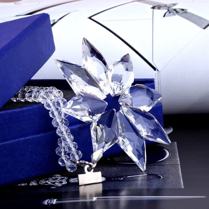 Swarovski Modern Crystal Snowflake 2022 Edition Ornament Gift Star Pendant New