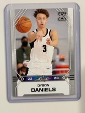 Dyson Daniels #B-9 Silver - 2022-23 Leaf Draft Basketball XRC