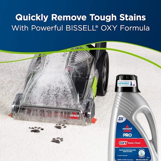 BISSELL Turboclean Powerbrush Pet Upright Carpet Cleaner Machine