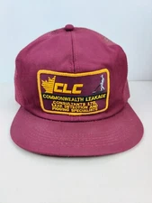 Vtg K Brand CLC Commonwealth Leakage Patch Trucker Hat Snapback Cap Vintage