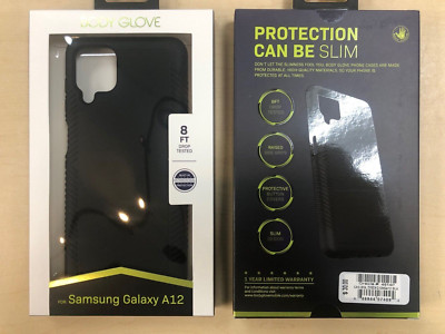 Body Glove Antimicrobial Case for Samsung Galaxy A12 - Black