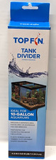 Top Fin 10 Gallon Fish Tank Divider No Suction Cups Required