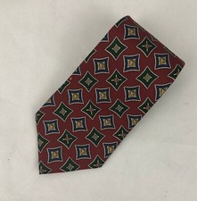 Tommy Hilfiger Mens Tie Brugany 100 Italian Silk Made in USA