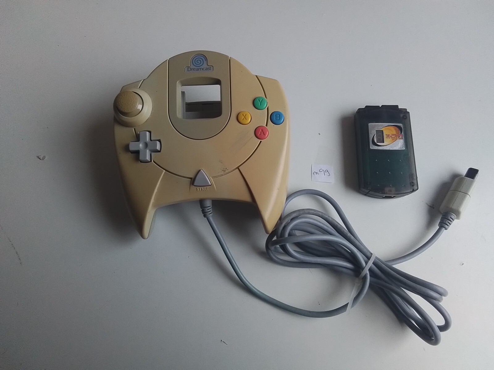 Manette Officielle d’origine SEGA + Carte Mémoire pour Console Dreamcast !!!!