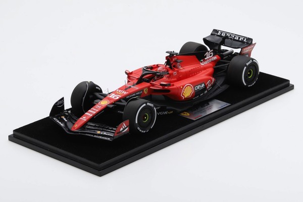 Ferrari SF-23 Charles Leclerc #16 4. Singapore Gp 2023 LS18F1055 1/18 Looksmart-image