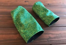 Masters Themed/Jordan Green/Yellow Elephant Print Golf Headcovers