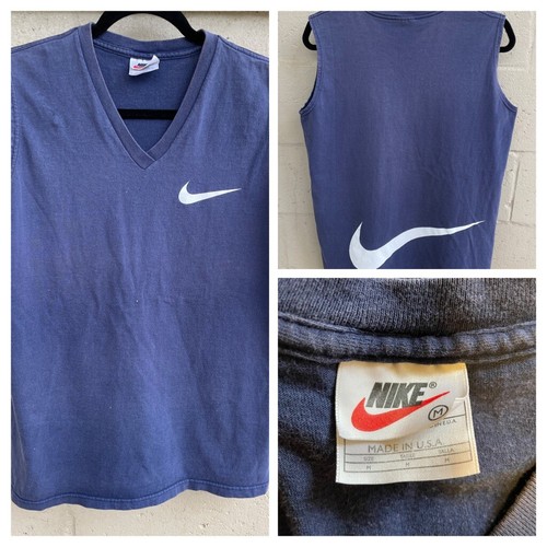 Vintage 90s Nike Tank Top Muscle Shirt 