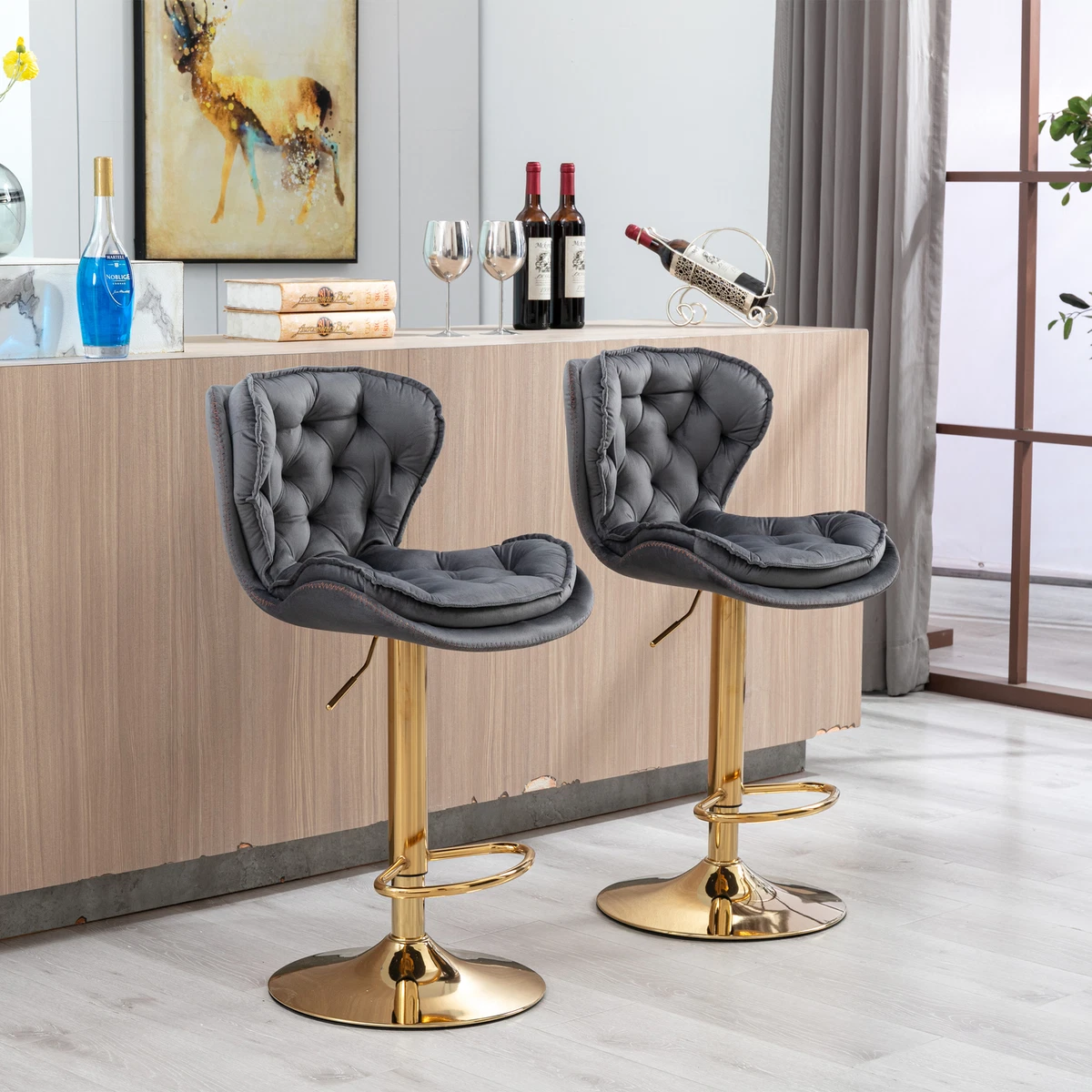Height adjustable dining chair sale