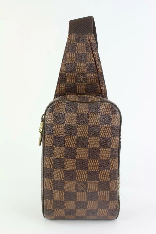 Louis Vuitton Damier Ebene Geronimos Bum Bag Fanny Pack Waist