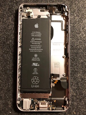 Apple iPhone 6s シルバー 100%バッテリー Apple iPhone 6s - 32GB - Space Gray - Model A1633 - 100