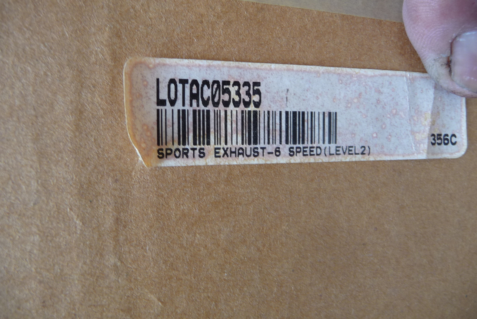 05-10 Lotus Exige 6-Speed CLF Muffler Silencer Exhaust (Level2) LOTAC05335 OEM