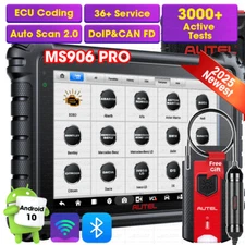 2025 Newest Autel MaxiSys MS906 Pro Coding Full System Diagnostic Scanner Tool