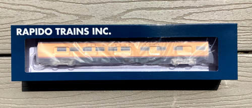 RAPIDO 1/87 HO MILWAUKEE ROAD YELLOW 48 SEAT P-S DINING CAR RD #121 F/S # 124031 | Zustand: New