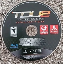 Test Drive Unlimited 2 Sony PlayStation 3 ps3 Disc Only Tested 