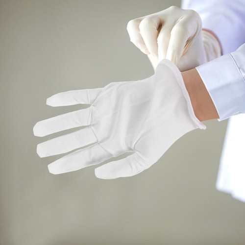 10 Pairs Ultra-fine Gloves Lint-free Cloth Dusting Travail mode Confortables