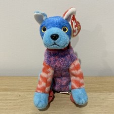 Hodge Podge the Dog Beanie Babies TY Multicoloured DOB 27th July 2002 With Tag