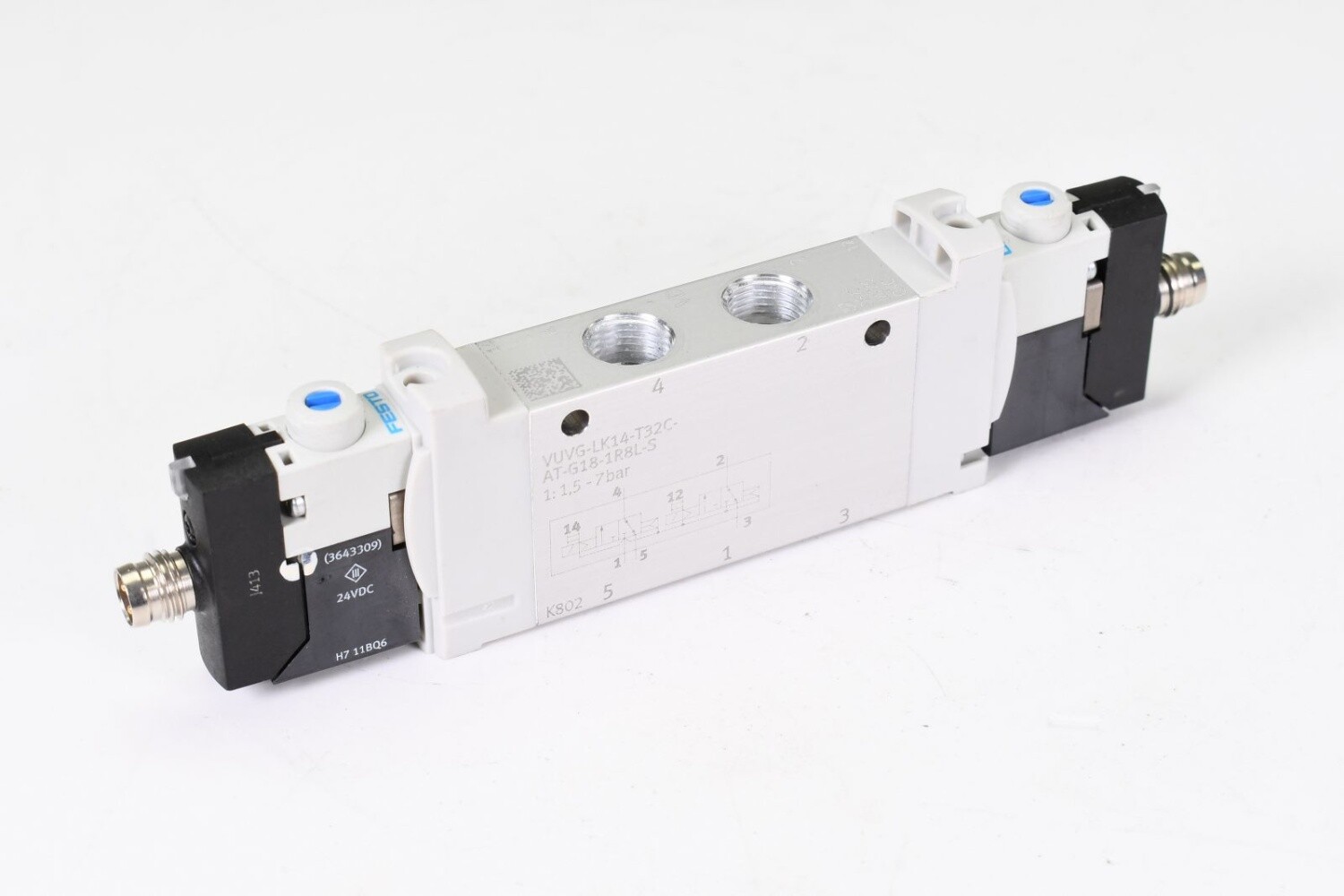 FESTO 8042566, VUVG-LK14-T32C-AT-G18-1R8L-S, Solenoid valve