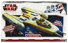 Star Wars The Clone Wars Republic Y-Wing Bomber New Sealed Box HASBRO 2009
