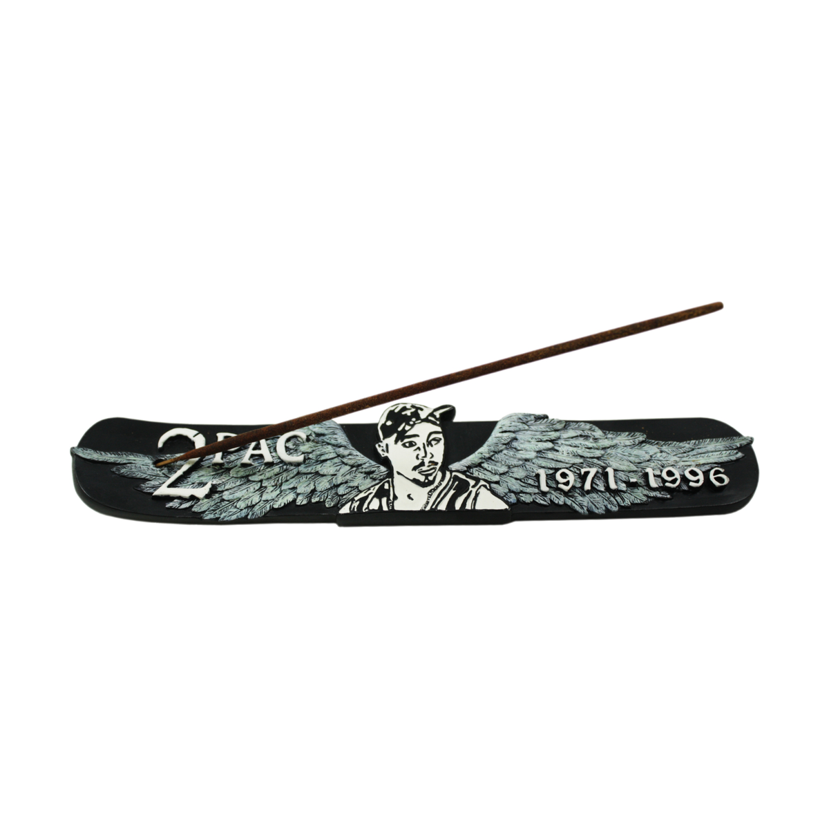 2PAC Memorial Tribute INCENSE BURNER Holder Gift Tupac Shakur 2 