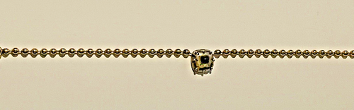 MODERNIST STEVE VAUBEL SIGNED 18KT GOLD VERMEIL TOGGLE BEAD CHAIN NECKLACE 16" - Picture 11 of 11
